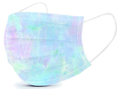 Tie Dye Basic Disposable 3 Ply Masks (Pack of 50)